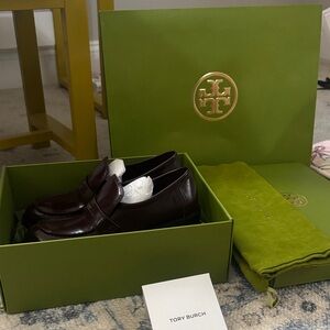 Tory Burch Brown Loafers
